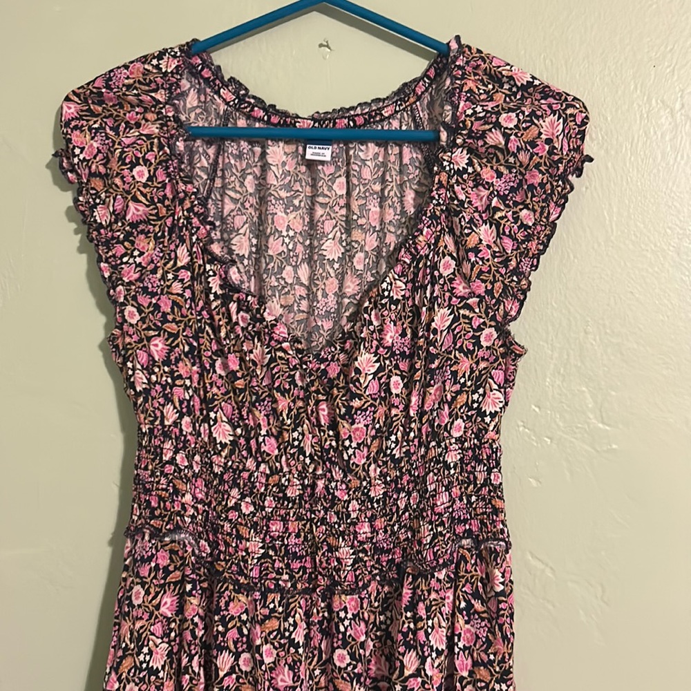 Floral maxi dress